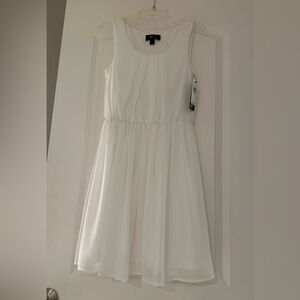 BCX - NEW Sleeveless White Dress, Perfect for Graduation